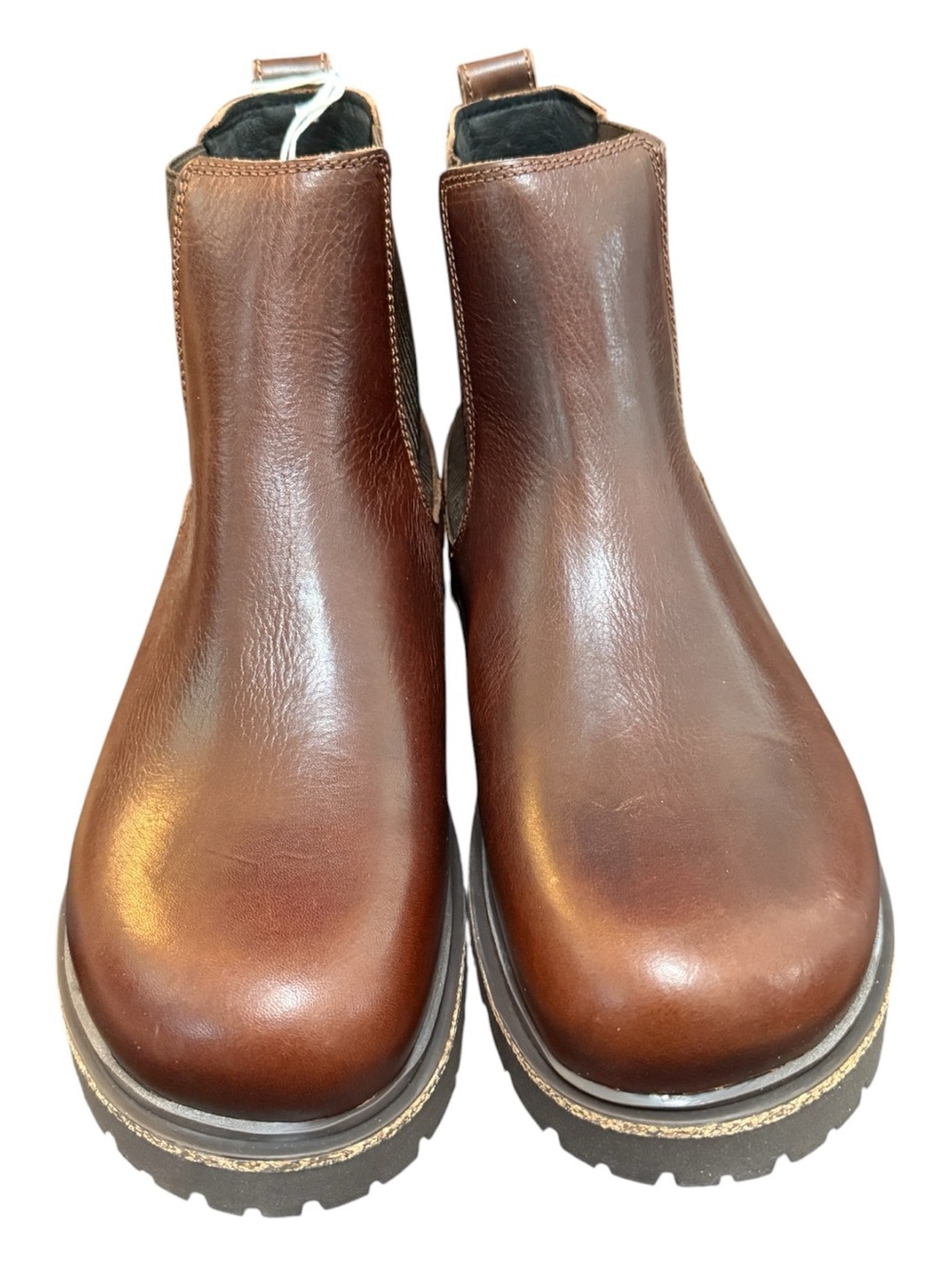 Birkenstock Highwood Slip-On Chelsea Boots – Chocolate Leather – EU 42 / US Wome